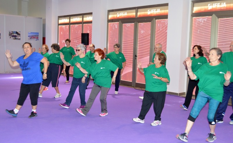 Más de 500 personas han participado en IFEJA en la II Feria del Mayor