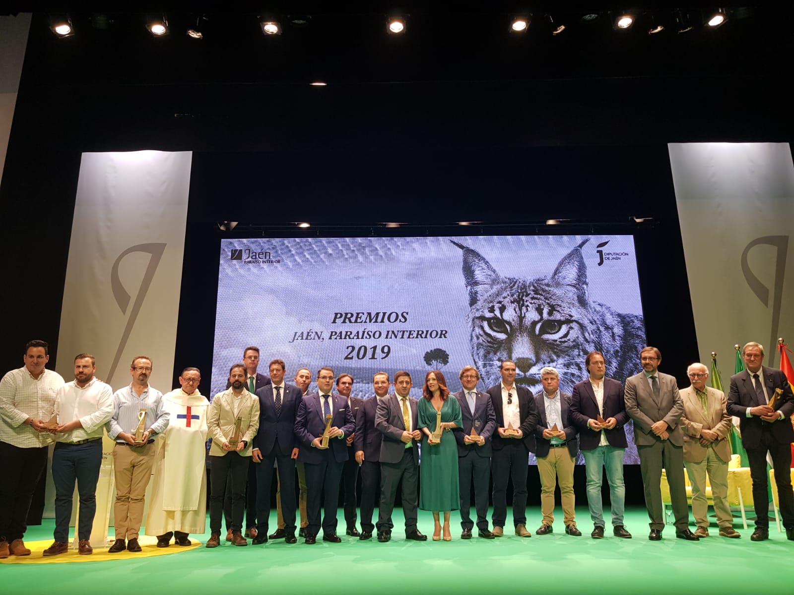 La Diputación de Jaén concede los Premios Jaén Paraíso Interior 2019 a organismos e instituciones, q