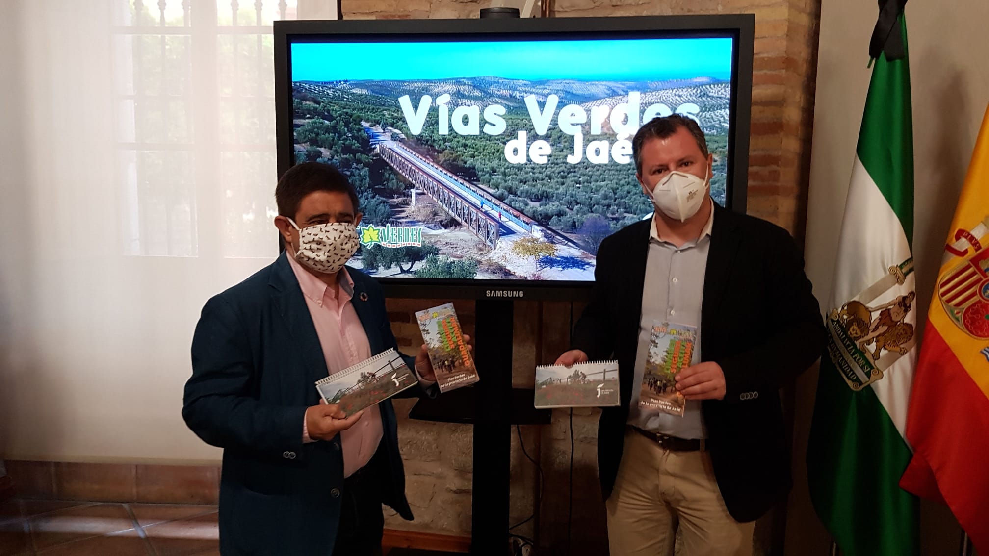 Diputación edita una guía para conocer en profundidad las cuatro vías verdes de la provincia de Jaén