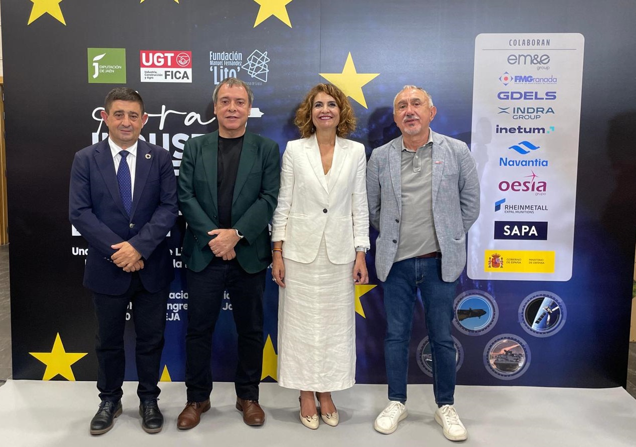 IFEJA acoge unas jornadas sobre la industria de la defensa promovidas por UGT FICA y la Fundación Manuel Fernández “Lito”