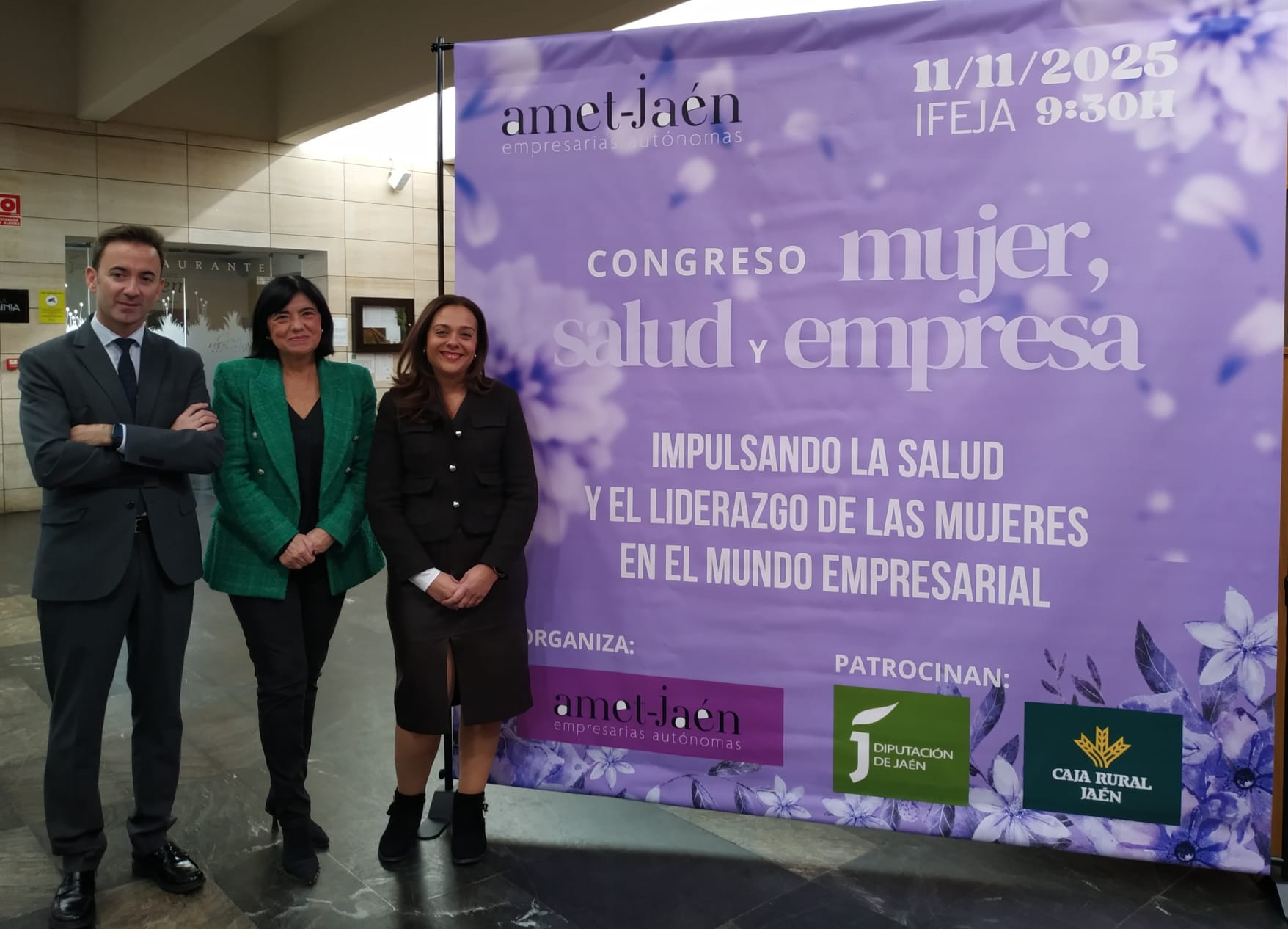 El Palacio de Congresos de Jaén, sede del I Congreso de Mujer, Salud y Empresa organizado por AMET Jaén