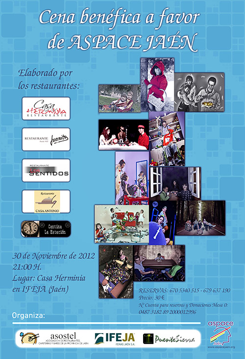 Cena benéfica a favor de ASPACE JAÉN